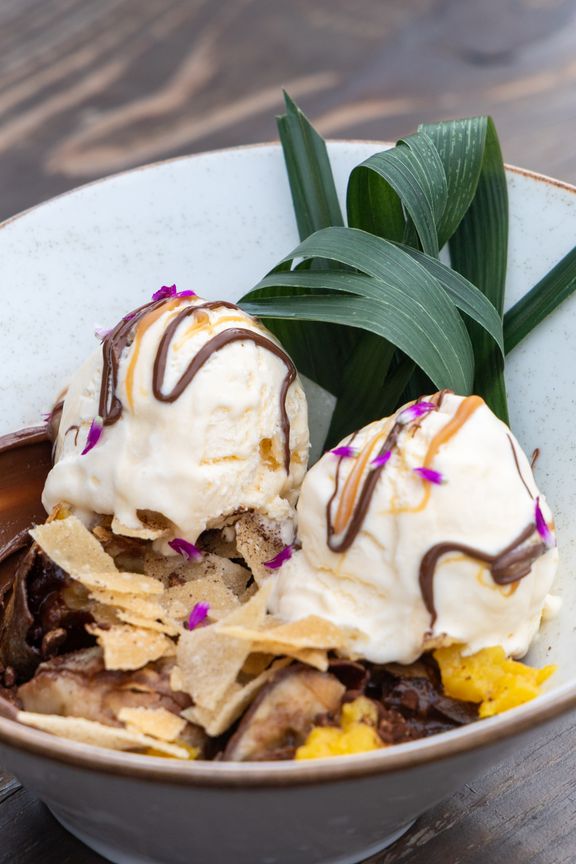 Banana Crunch en Terrat Rooftop