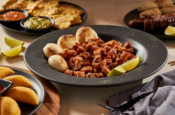 Picada de chicharrón