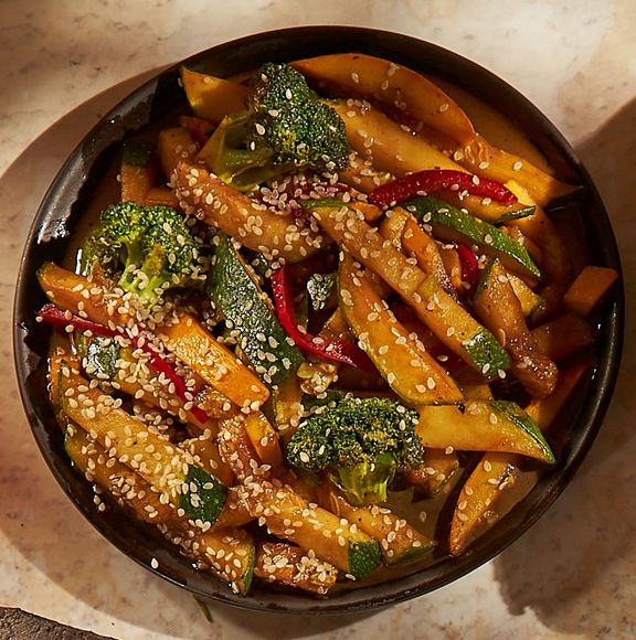 Vegetales salteados
